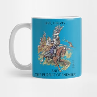 Life Liberty Pursuit Polish Winged Hussar HEMA Buhurt HMB SCA Mug